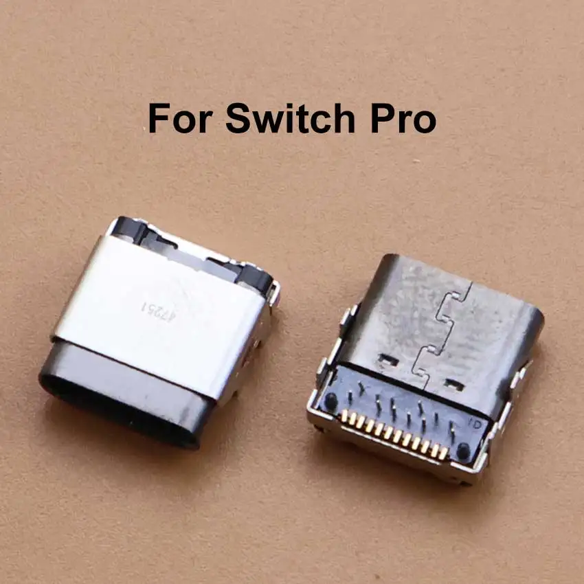 ChengHaoRan 1 stücke USB Typ-C Lade Port Stecker Für Schalter NS Pro Lite Oled Power Jack Buchse Für 2DS Neue 3DS NDSi LL XL GBA SP PS5 5