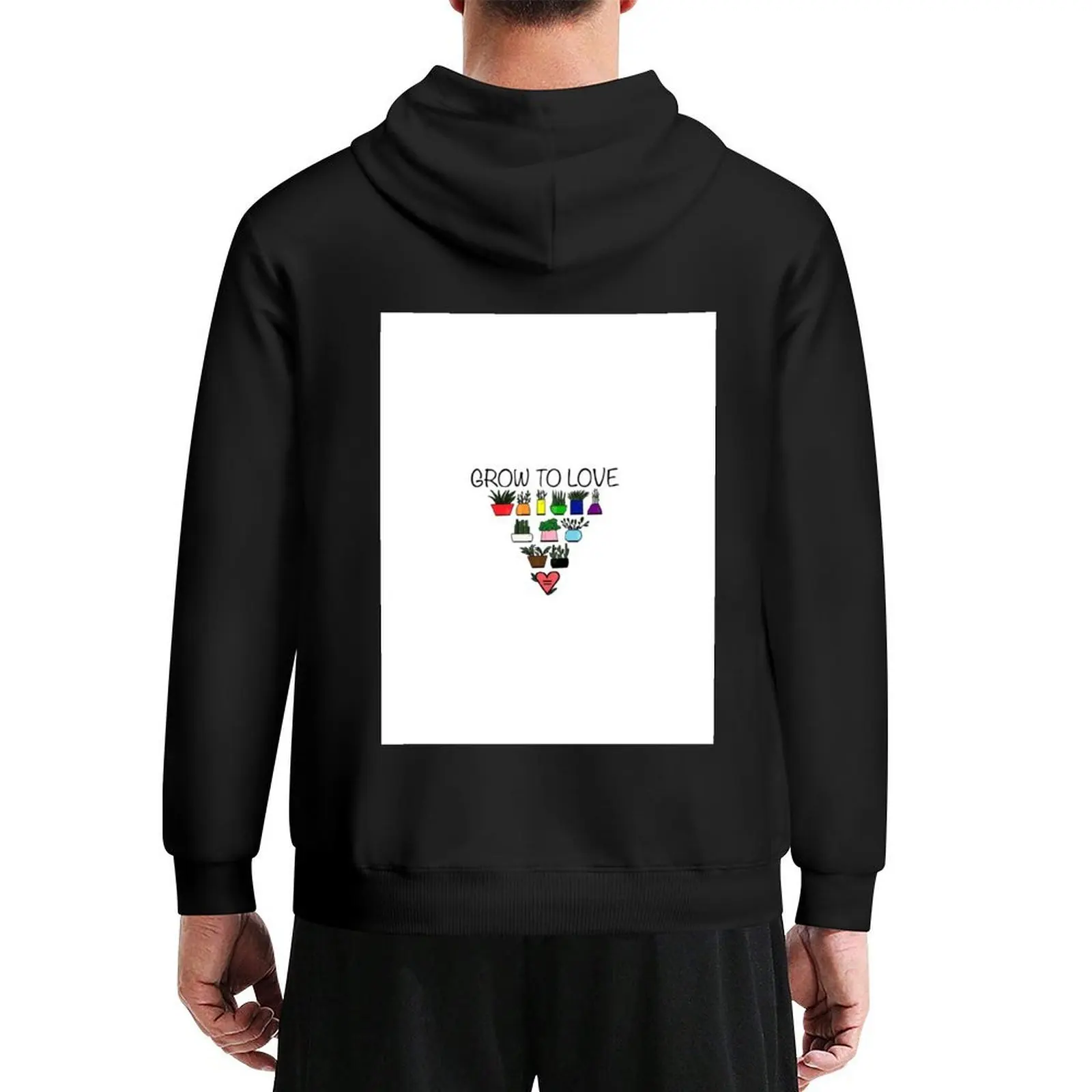 

GROW TO LOVE Hoodie mens clothes korean style clothes fashion men korean autumn clothes new features of hoodies & sweatshirts