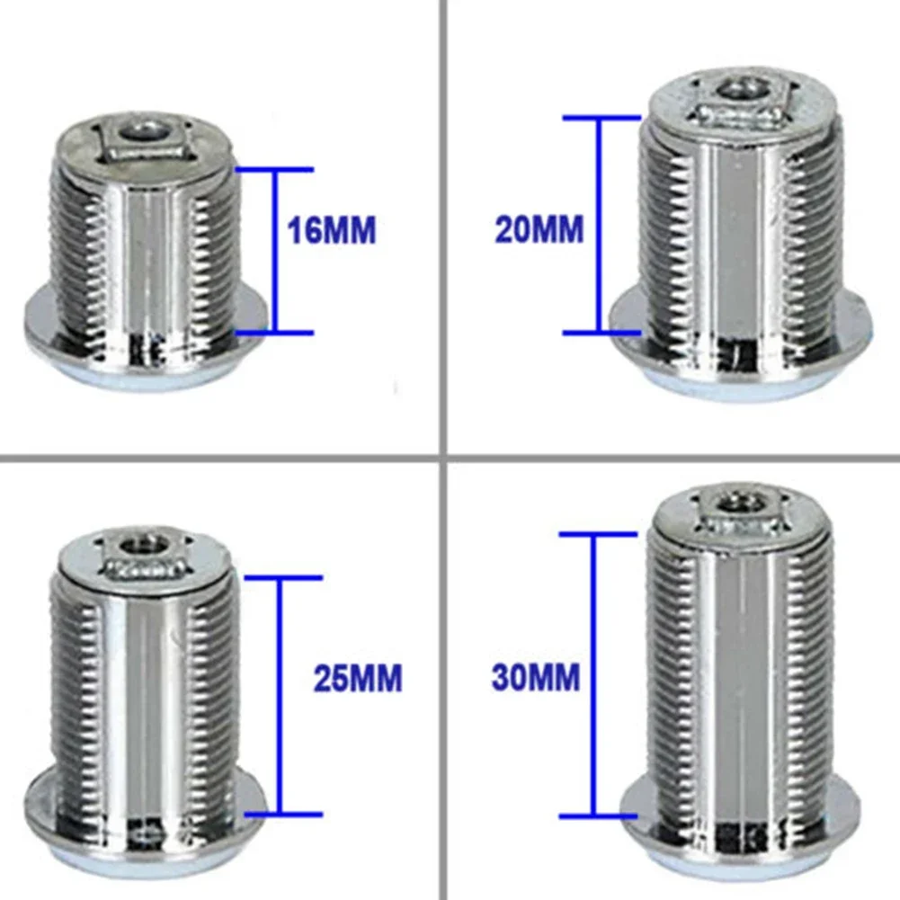 Drawer Lock Cam Lock Cabinet Lock Cylinder 16/20/25/30mm Filing Cabinet Locker With 2 Keys Zinc Alloy Brand New