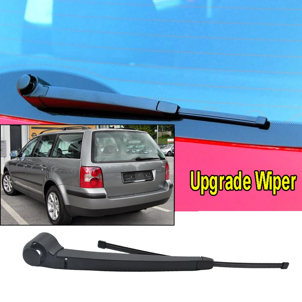Rear Windshield Wiper Arm Blade Set For VW Passat B5 Variant 1997 1998 1999 2000 2001 2002 2003 Windscreen Wiper