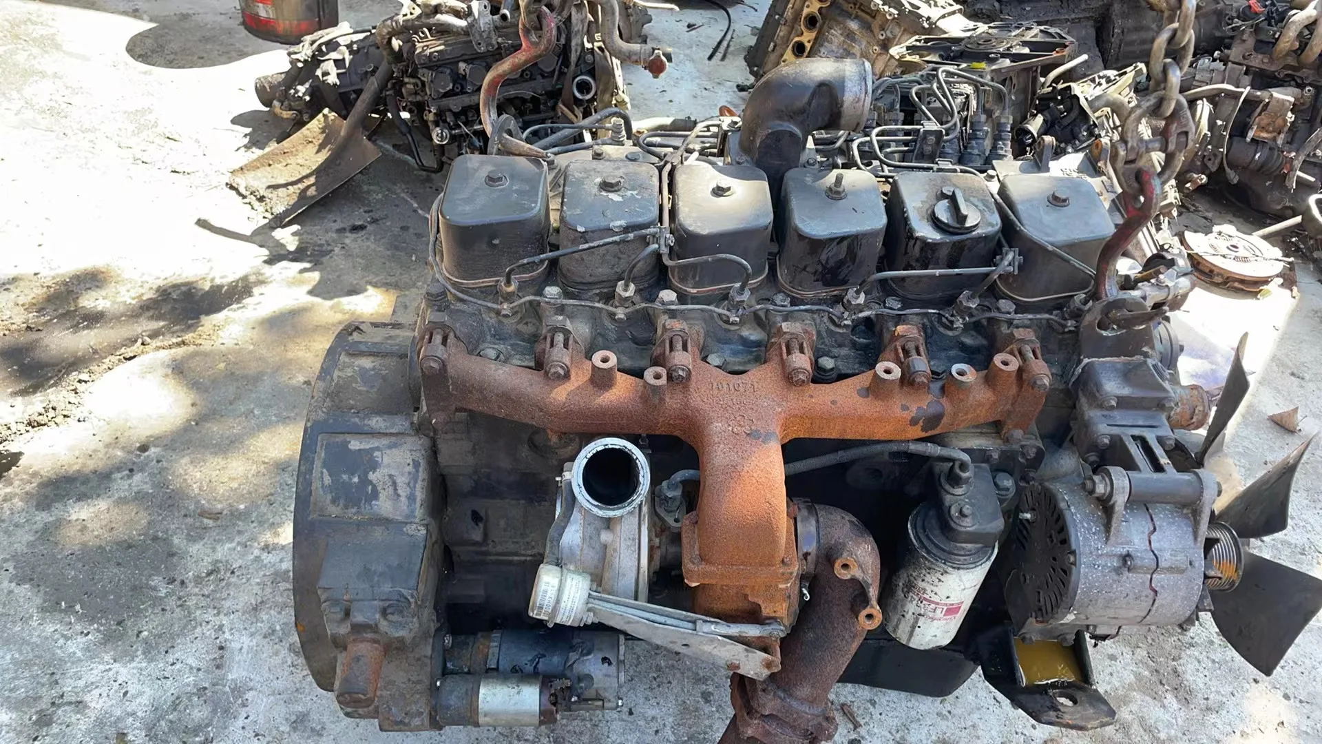 6 Cylinder Diesel Engine 210HP 5.9L 6BT Cum Mins 6ct 6L 4bt Marine Used Engines Truck Engine Assembly