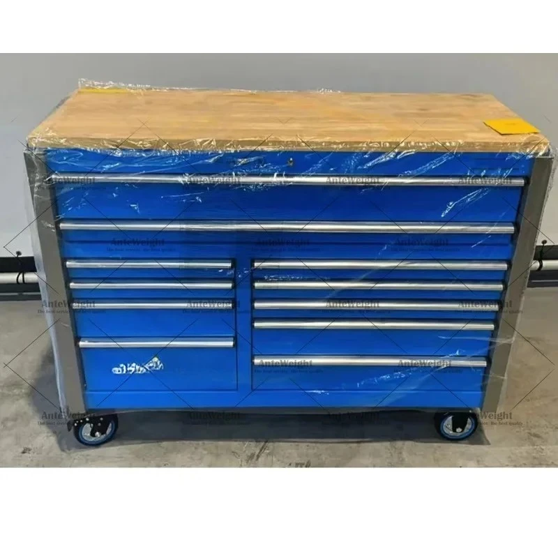 11 Drawers Tool Sets Box Heavy Duty Workshop Trolley Professional Metal Tool Cabinet with Locking System