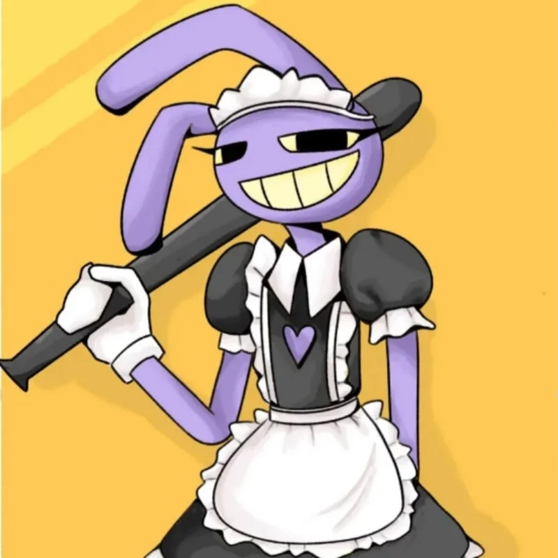 

Новинка 2023 года, плюшевые куклы горничной Jax, хлопковая 25 см, кукла-кролик, мягкая кукла, милые украшения для комнаты, игрушки, подарки на день рождения для детей