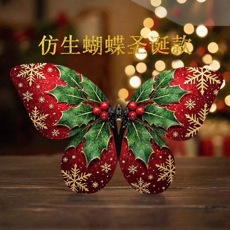 

Remote Control Bionic Butterfly Christmas Series Gravity Remote Control Handmade Flapping Wing Flight Black Technology Aircraft