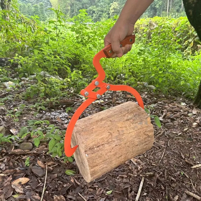 Log Clamp, Lifting Hook, Wood Unloading Pliers, Multifunctional Timber Lifting & Moving Tools
