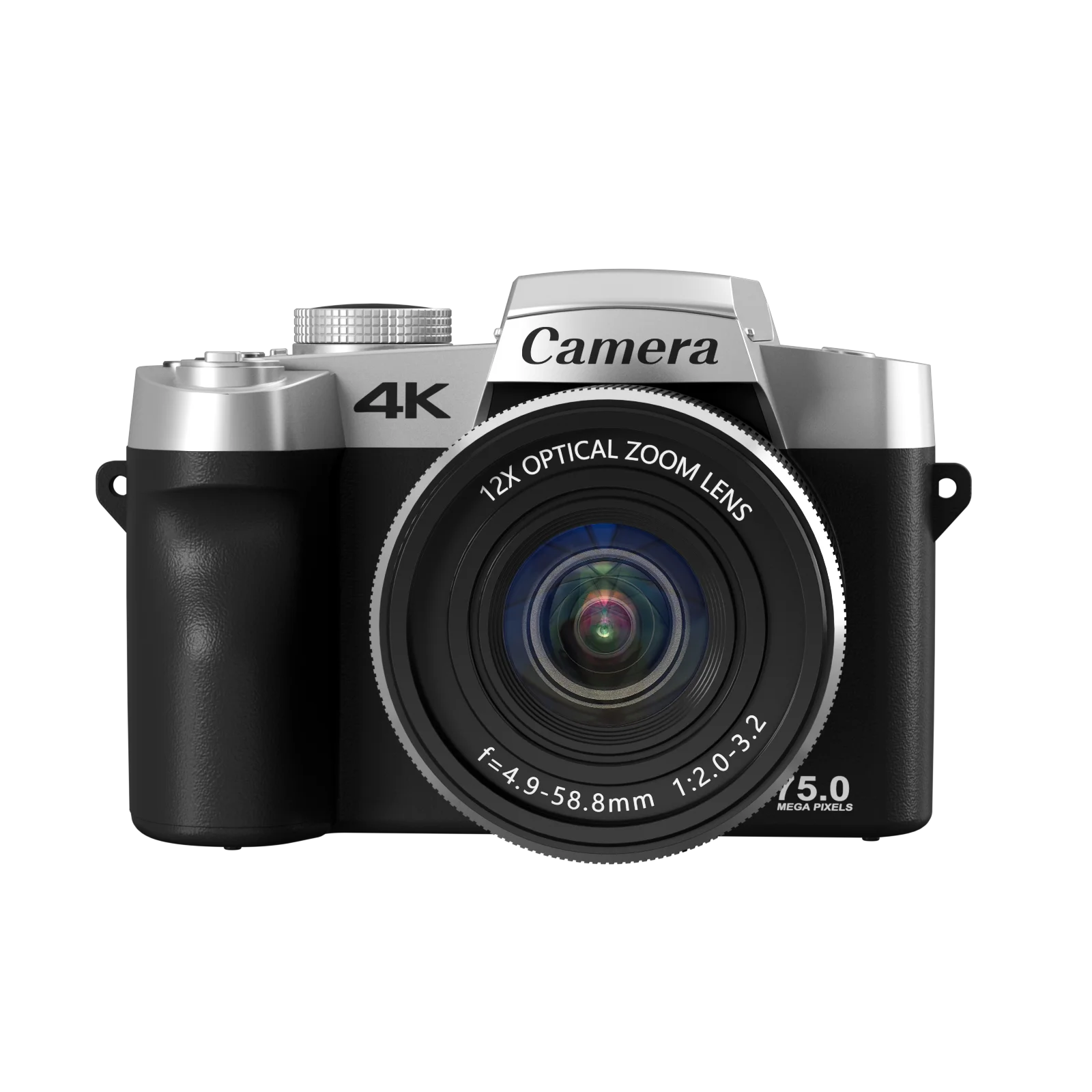 ZIHOTEK 4K Vlogging Camera WD09PRO 75MP 18X Zoom 180 Flip Touch Screen 3.0