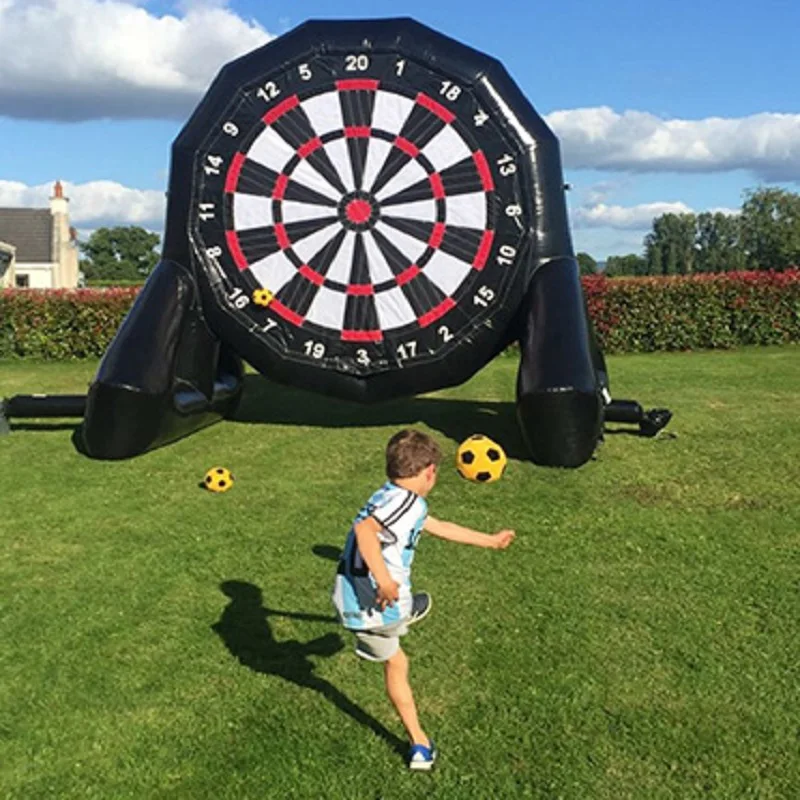 

Round inflatable soccer dartboard/football dart board/human dart for sale