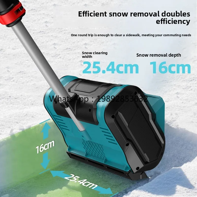 LYY Lithium Battery Hand-Push Snow Sweeper Electric Small Snow Removal Machine for Home Courtyard Road Snow Removal Equipment