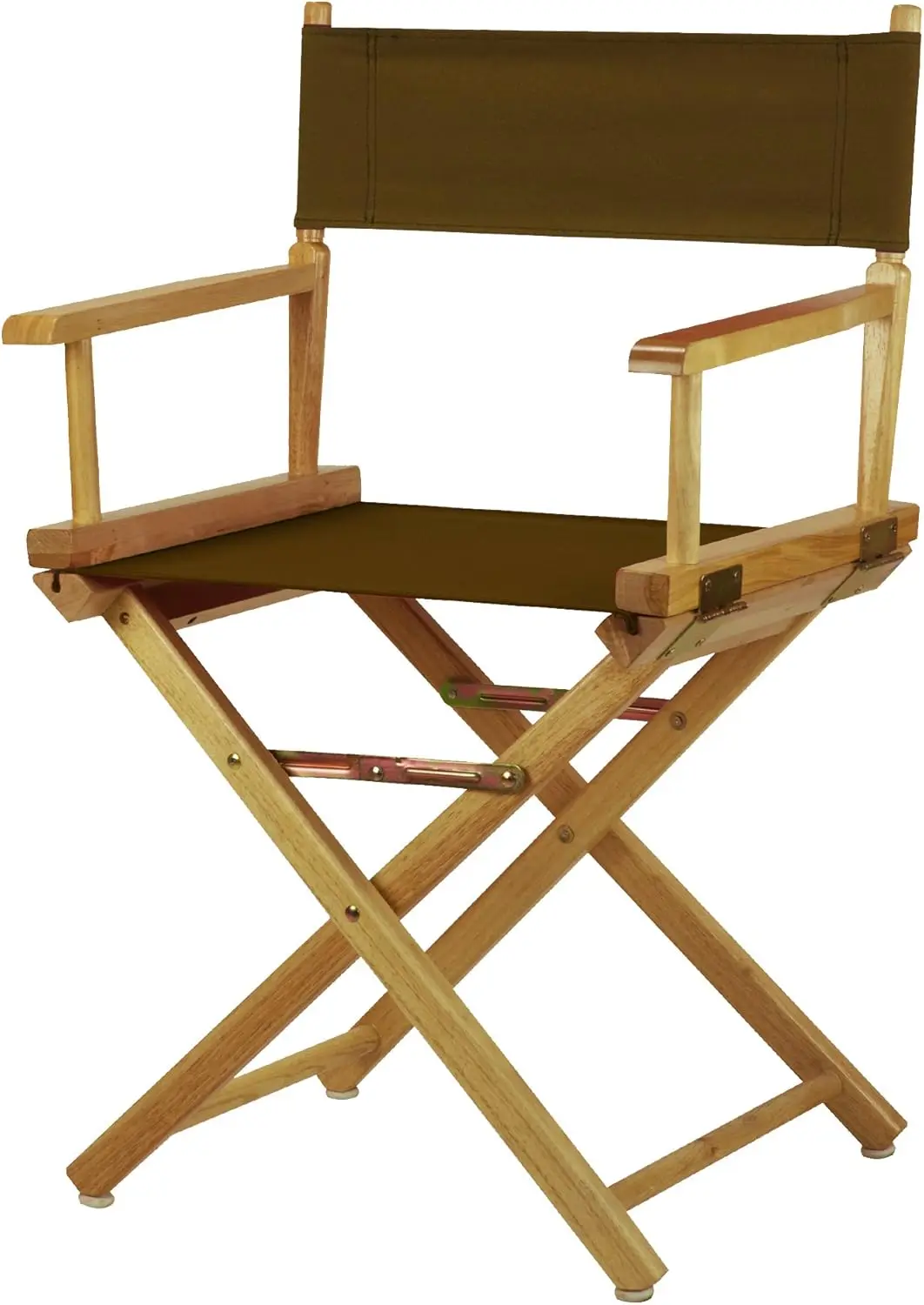 

200-00/021-45 Director's Chair Canvas 18" - Classic Height Natural Frame/Brown
