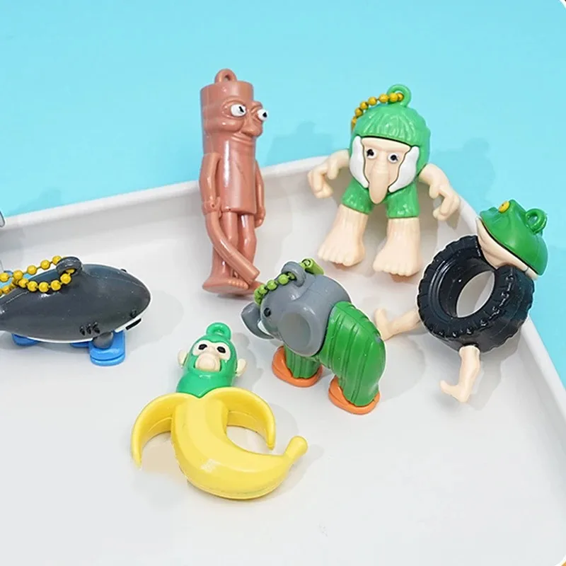 12 Grids Italian Brainrot Blind Box Tungtungtung Sahur Tralalero Tralala Figurine Pendant Mystery Box Model Toy Christmas Gift