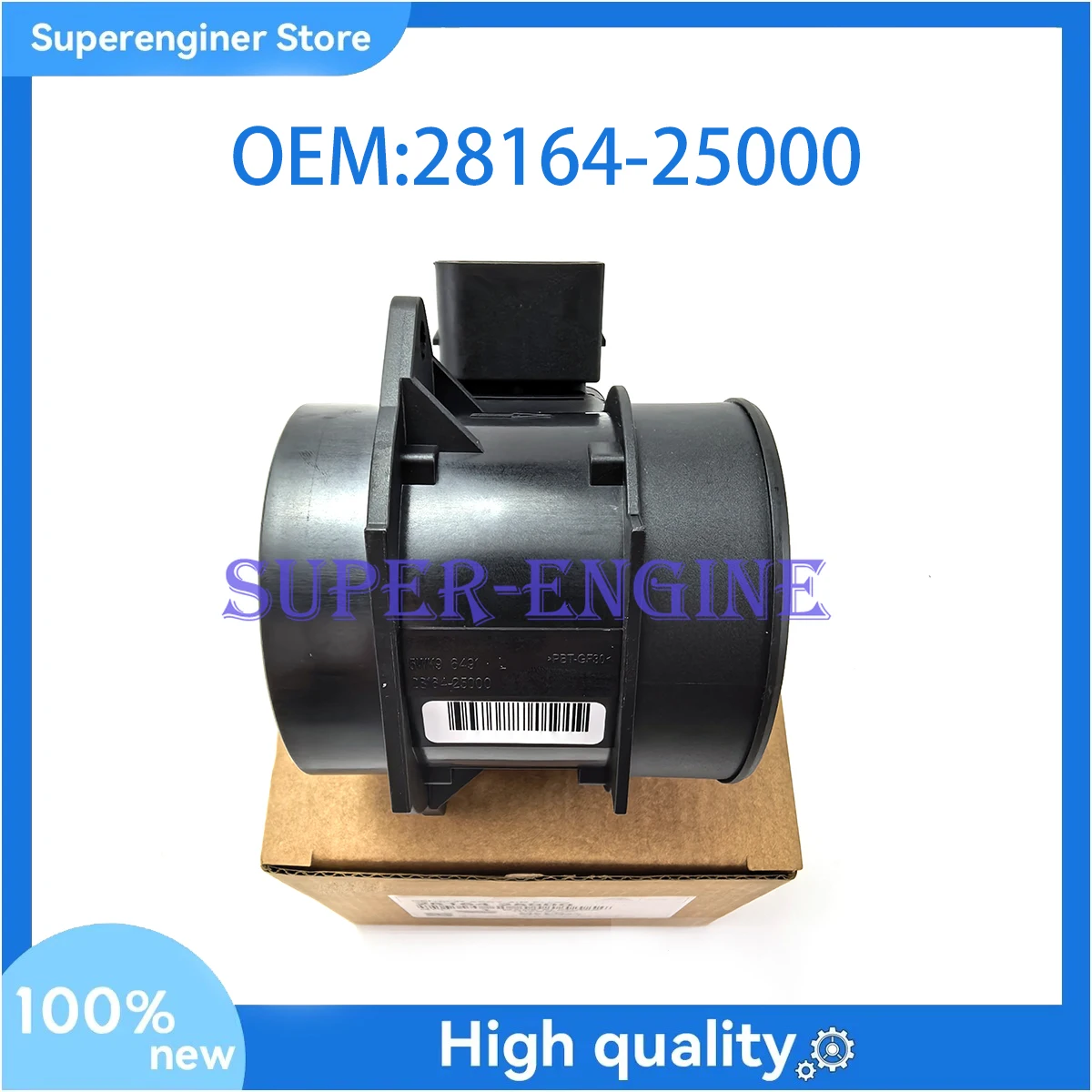 

Mass Air Flow Sensor 28164-25000 28164-23700 For Kia Rio Sportage Optima Hyundai Sonata Elantra Tiburon Tucson 2.0L 2.4L Dodge