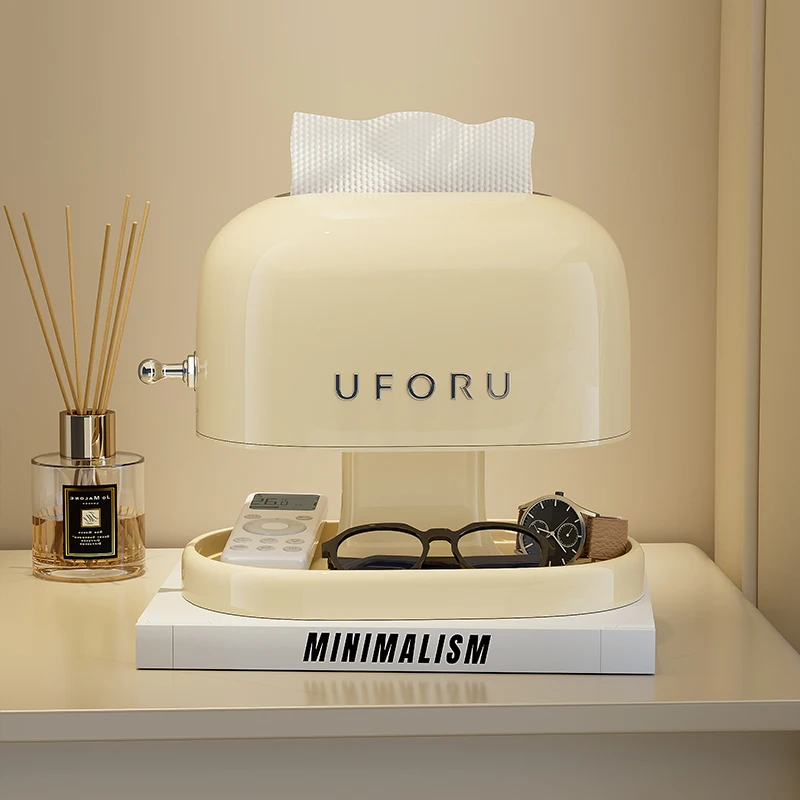 Uforu Creative Tissue Box Organizer: Retro-Design mit Senior Sense – perfekt für Studentenwohnheime und Wohnzimmer