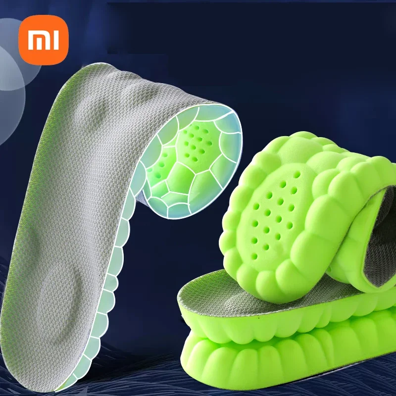 xiaomi 4D Sports insole Men's and women's PU arch pad antibacterial, sweat-absorbing, high elastic shock absorbing leisure