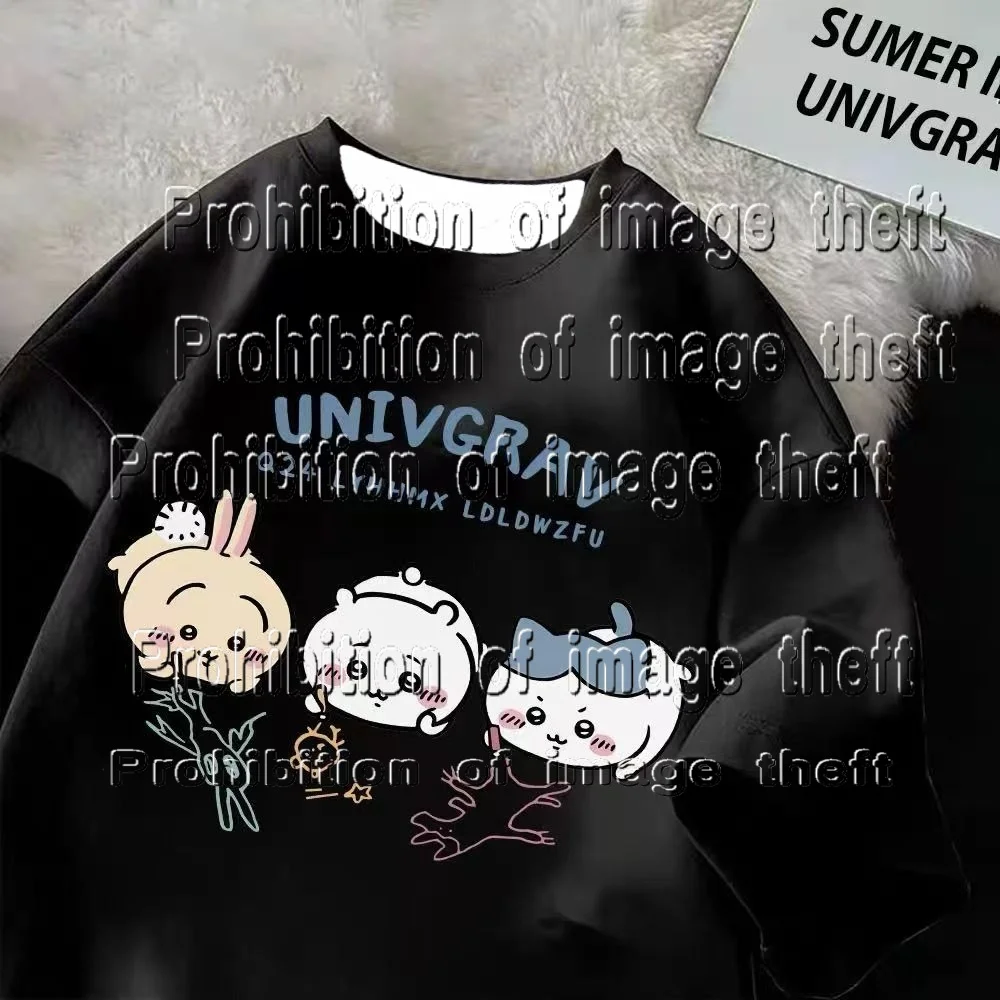 

\Unisex Cartoon Small Eight 3D Printed Round Neck T-shirt Summer Hot Sale Casual Top Korean Edition Trendy Fashion Style