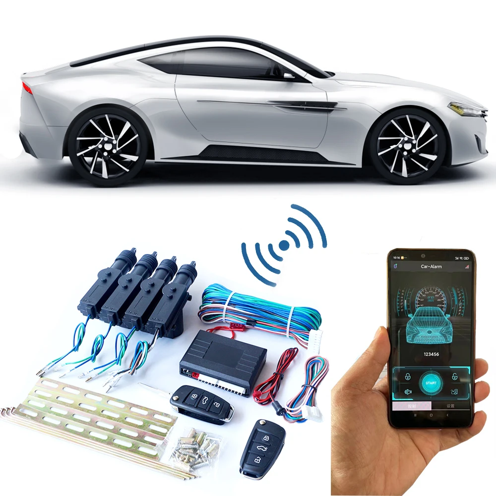 Car Remote Control Central Lock with BT Mobile Phone APP Control