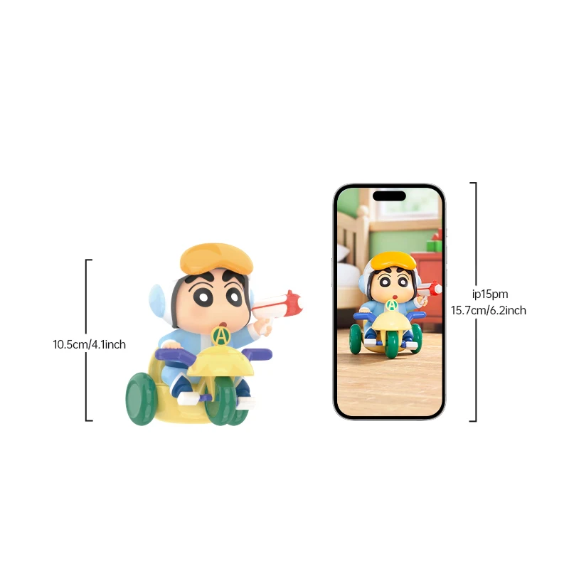 TOP TOY CRAYON SHINCHAN Dynamic Toy City Mini Figures Blind Box Genuine Cute Character Decor Perfect Festival Collection Gift