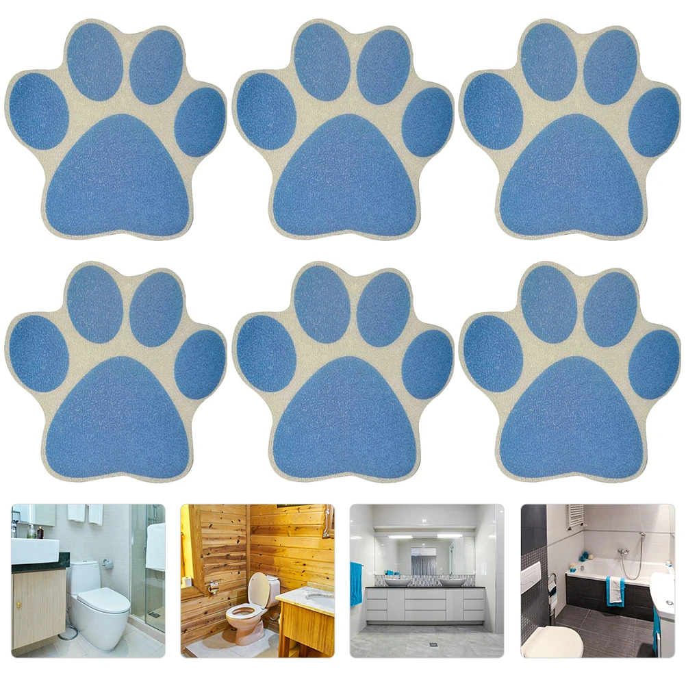 

6 Pcs Tub Children's Waterproof Stickers Baby along with Pvc Bathroom Bathtub Kids