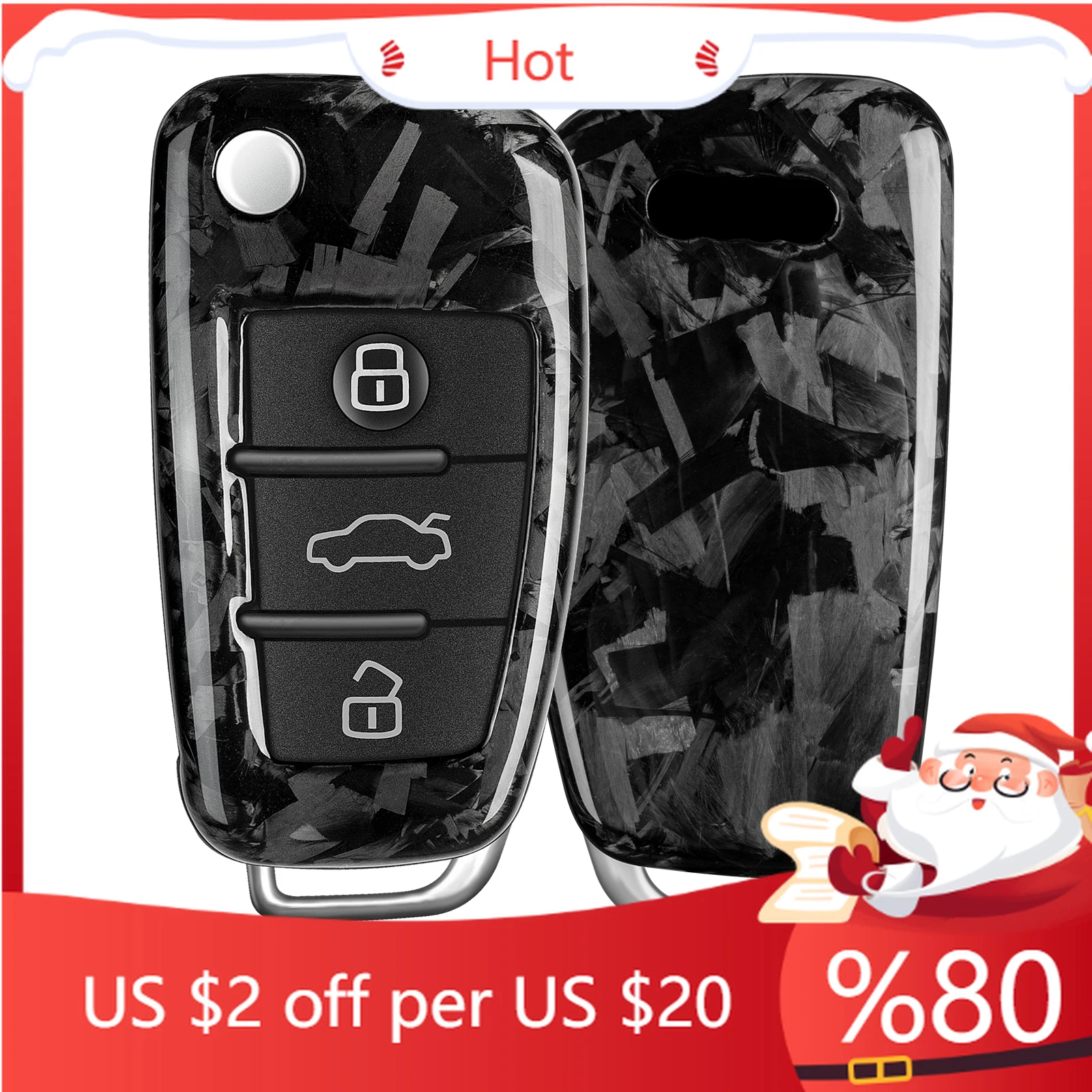 

Горячий чехол для ключей с брелком подходит для Audi Q3 2024 A3 A4 A6 S3 S4 RS3 RS4 RS6 R8 TTS 2005 2010 2013 наклейки с откидным лезвием для интерьера