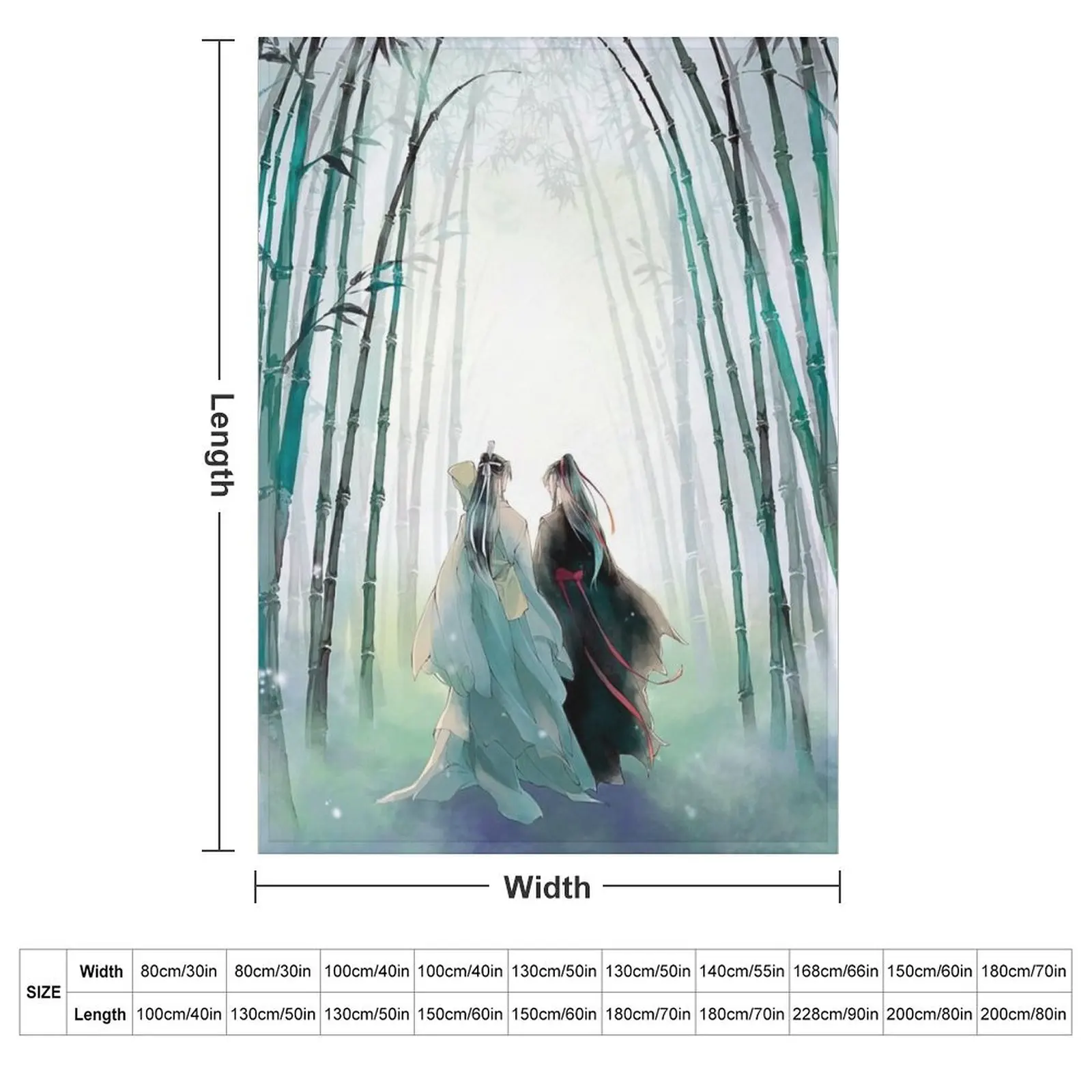 WangXian Just Married Life Throw Blanket