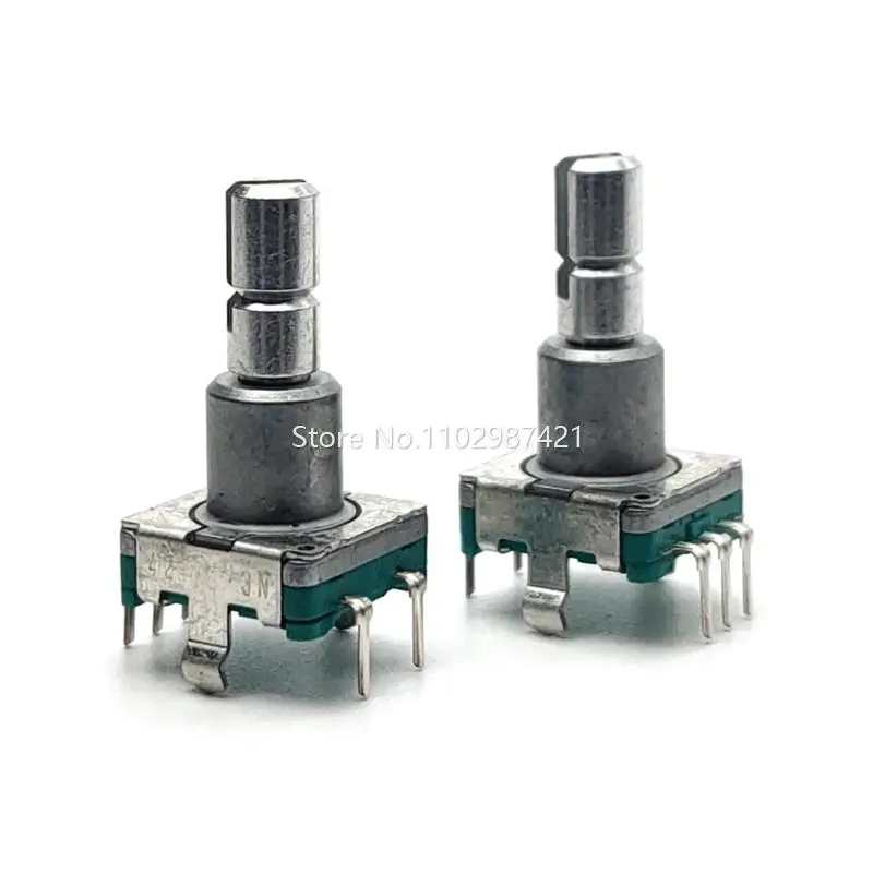 1 Piece EC11 Type Car Radio CD Audio Navigation Volume Switch Encoder Shaft Length 17MM 5Pin