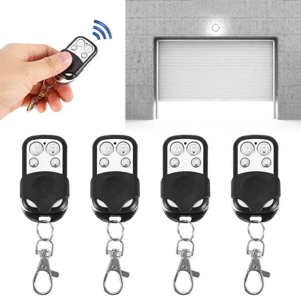 

1-5PCS Universal Garage Door Control Wireless RF Remote Control 433MHz Electric Gate Remote Control Key Fob Controller