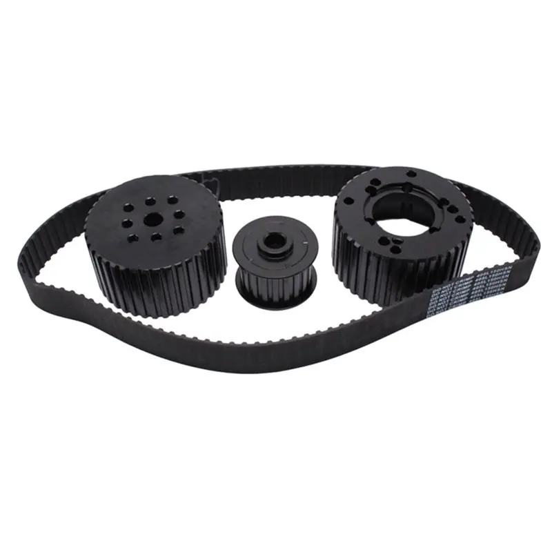 Water Pump Belt Drive Pulley Kit NEW For Small Block For Small Block Chevy GMC 327 350 400 Short SBC Crankshaft Pulley