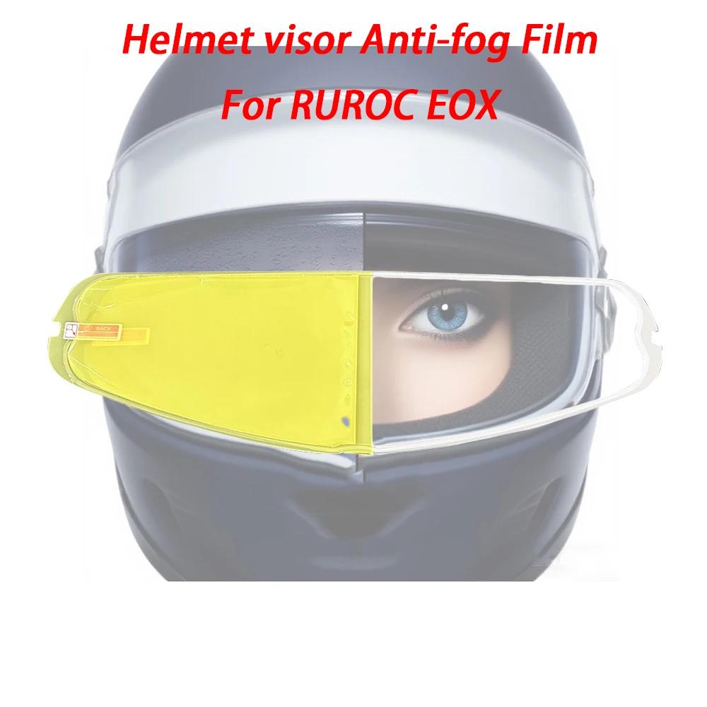 

Motorcycle Helmet Lens Anti-fog patch For Ruroc EOX visor Anti-fog Film