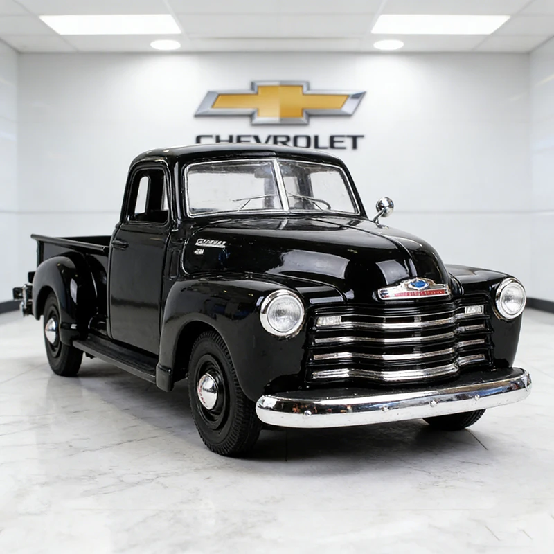 

Maisto 1:25 Chevrolet 3100 Пикап 1950, литая модель автомобиля из сплава, игрушечная машинка, миниатюрная масштабная модель для детей