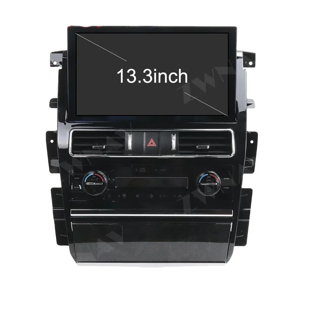 

H13.3 " Vertical Screen For Nissan Patrol Y62 Armada 2010-2020 Car Multimedia DVD Player Navigator Unit Stereo Android Radio GPS