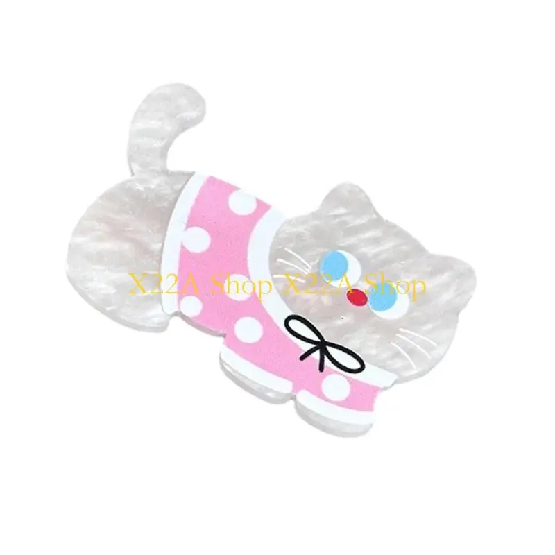 Unique Lovely Acrylic Hair Clamp Secure Barrettes Lightweight Hairpin For Girls And Women Everyday Accessories