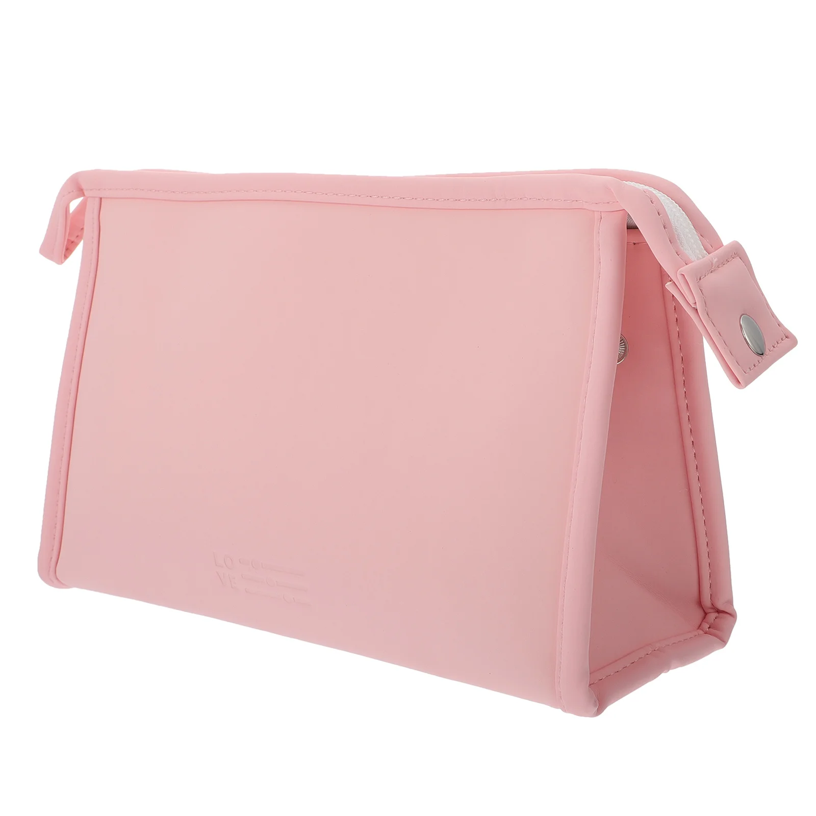 

Waterproof Bag for Women Small Makeup Storage Case Travel Portable PU Fabric Mini Handheld Bag Lightweight Easy Clean