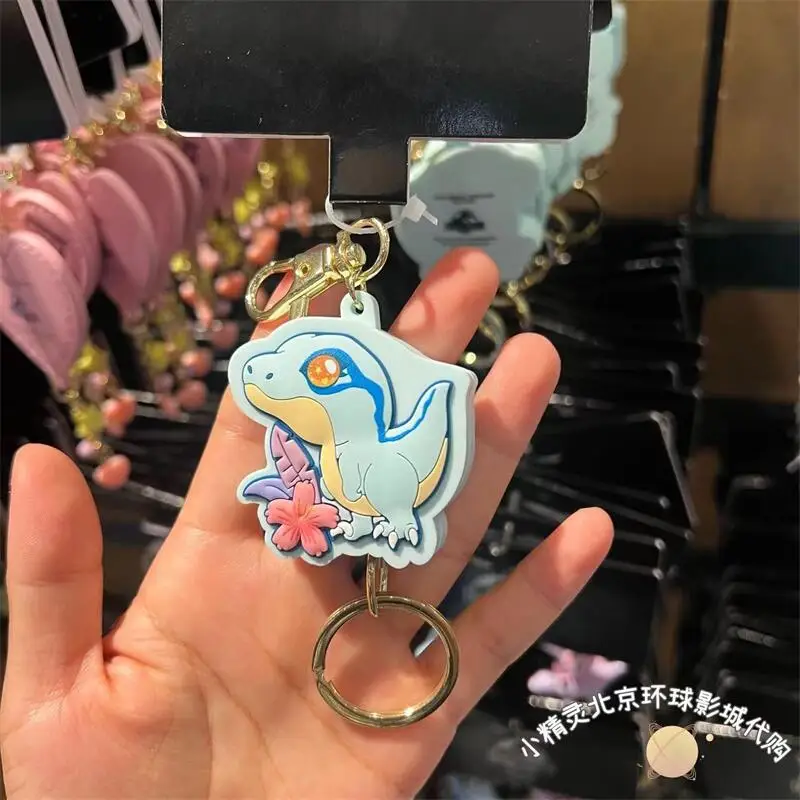 Beijing Universal Studiso Jurassic World Park Sweetheart Series intrekbare sleutelhanger sleutelhanger hanger souvenir kinderen cadeau
