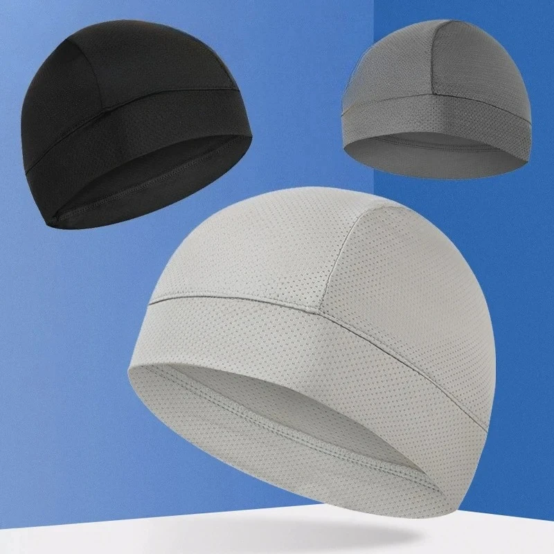 Breathable Sweat Wicking Sports Beanie Cap Quick Dry Cooling Hat For Cycling Running Hiking Outdoor Comfort Headwear