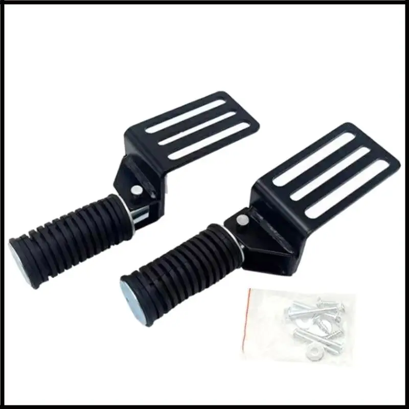 Ergonomic Cylindrical Footpeg Foldable Design Non Slip Texture Quick Installation For Motorcycles