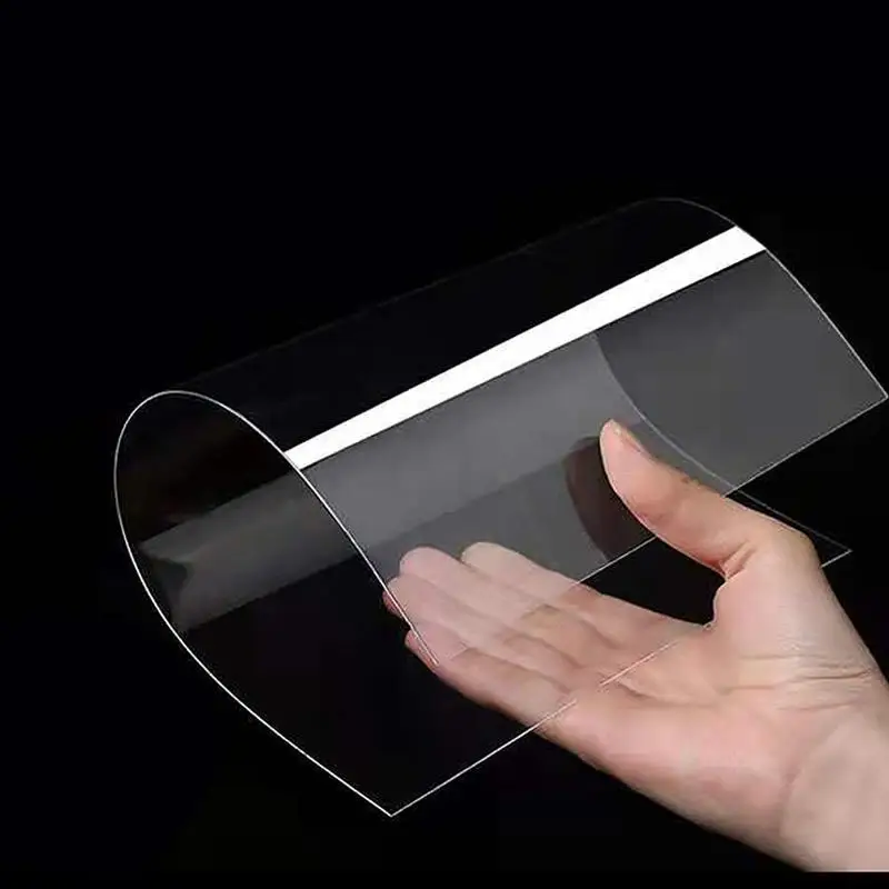 

A4 Clear Colour Acetate Film Plastic Sheet 0.3mm Thickness DIY Transparent PVC Sheet For Photography Flash Color Filter Gel Film
