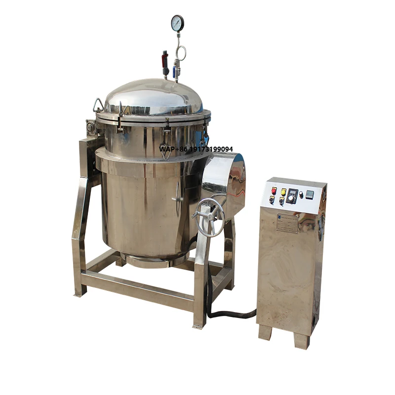High Quality Small Candy Making Machine Nougat Candy Machine Steam Jacket Brew Kettle Manufacture Wholesale