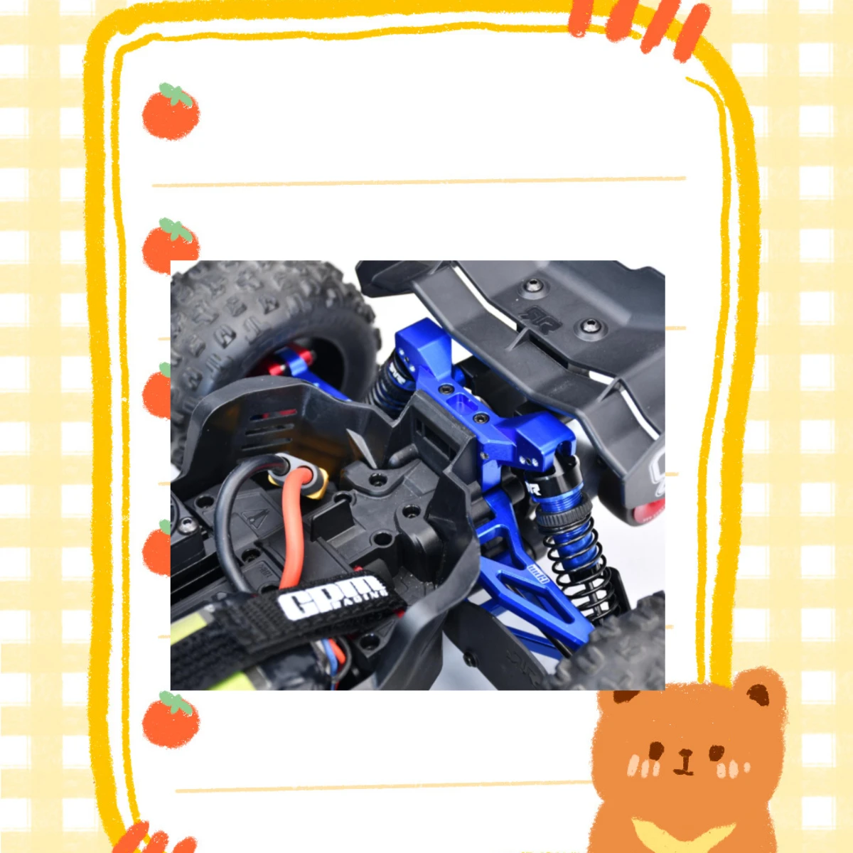 

Задние верхние рычаги подвески из сплава GPM 7075-T6 для ARRMA 1/16 MINI KRATON 3S DSC 4X4 RTR Brushless Speed Truck-ARA2508S