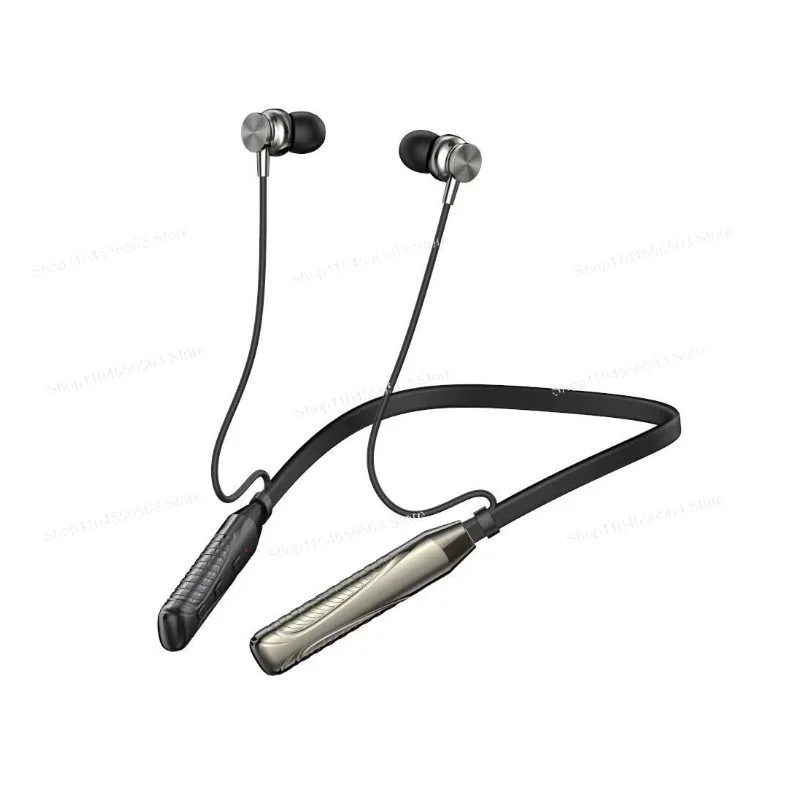 

Neck Bluetooth headset, large battery, long binaural battery life, noise reduction, wireless sports running headset.