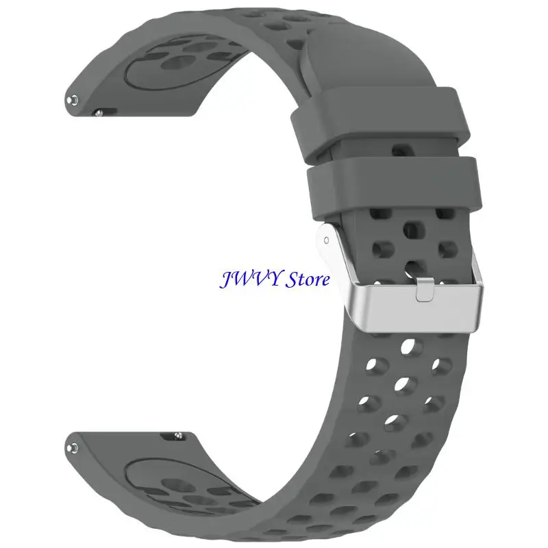 573A 20mm Silicone Watch Straps Replacement Wristband for Active 3 Smartwatch