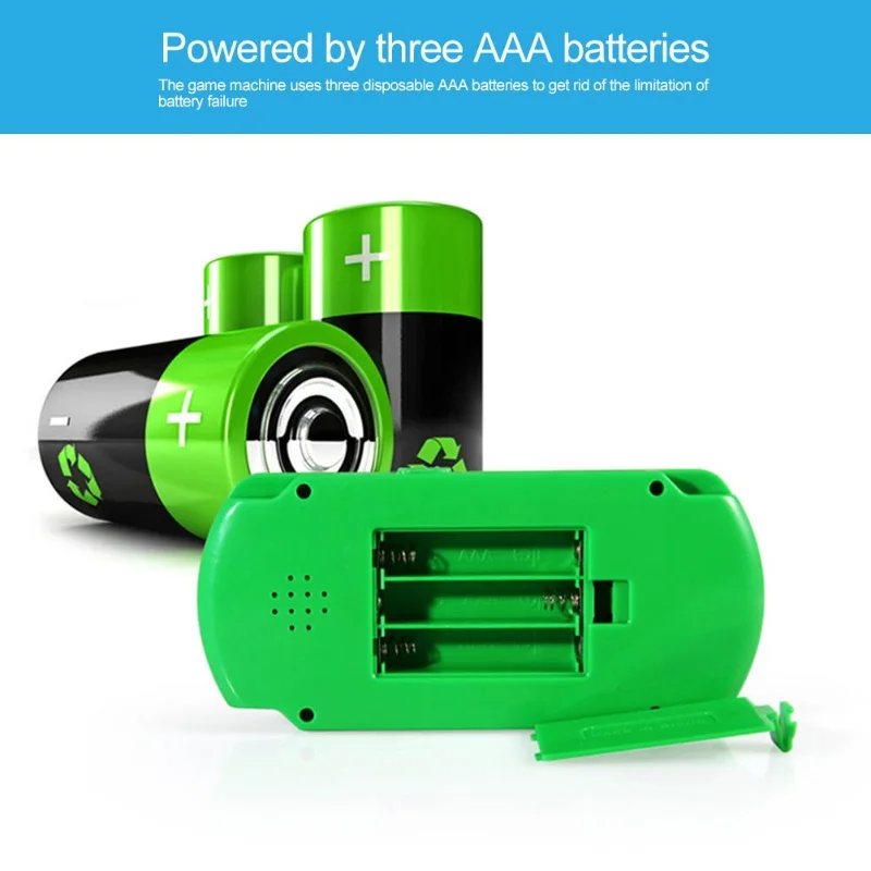 وحدة تحكم ألعاب محمولة ريترو مدمجة في 268 ألعاب كلاسيكية 2.0 بوصة شاشة LCD نمط الممرات نظام ألعاب الفيديو هدايا للأطفال والكبار