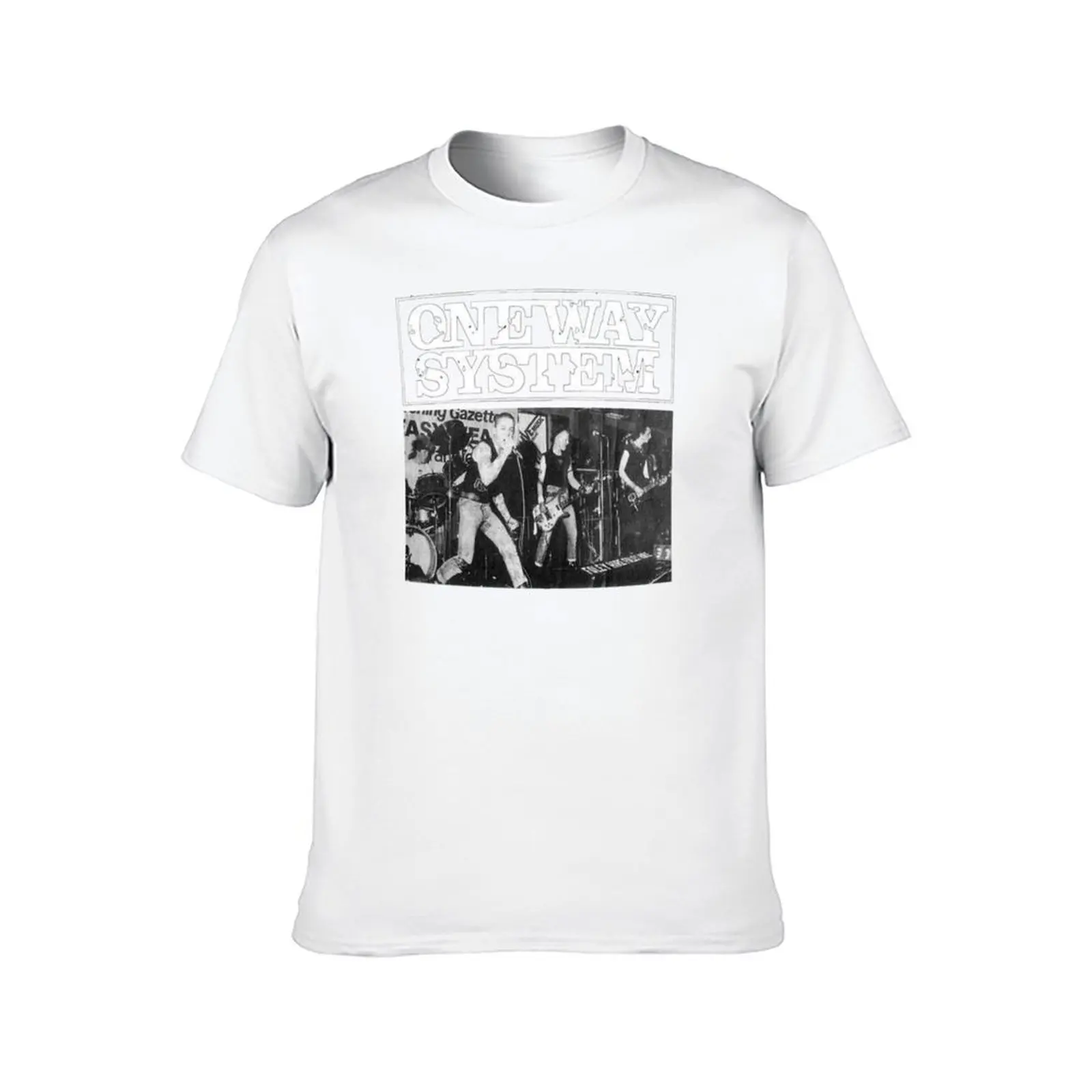 One Way System T-Shirt graphic t shirts for man cotton t shirt man T-Shirt