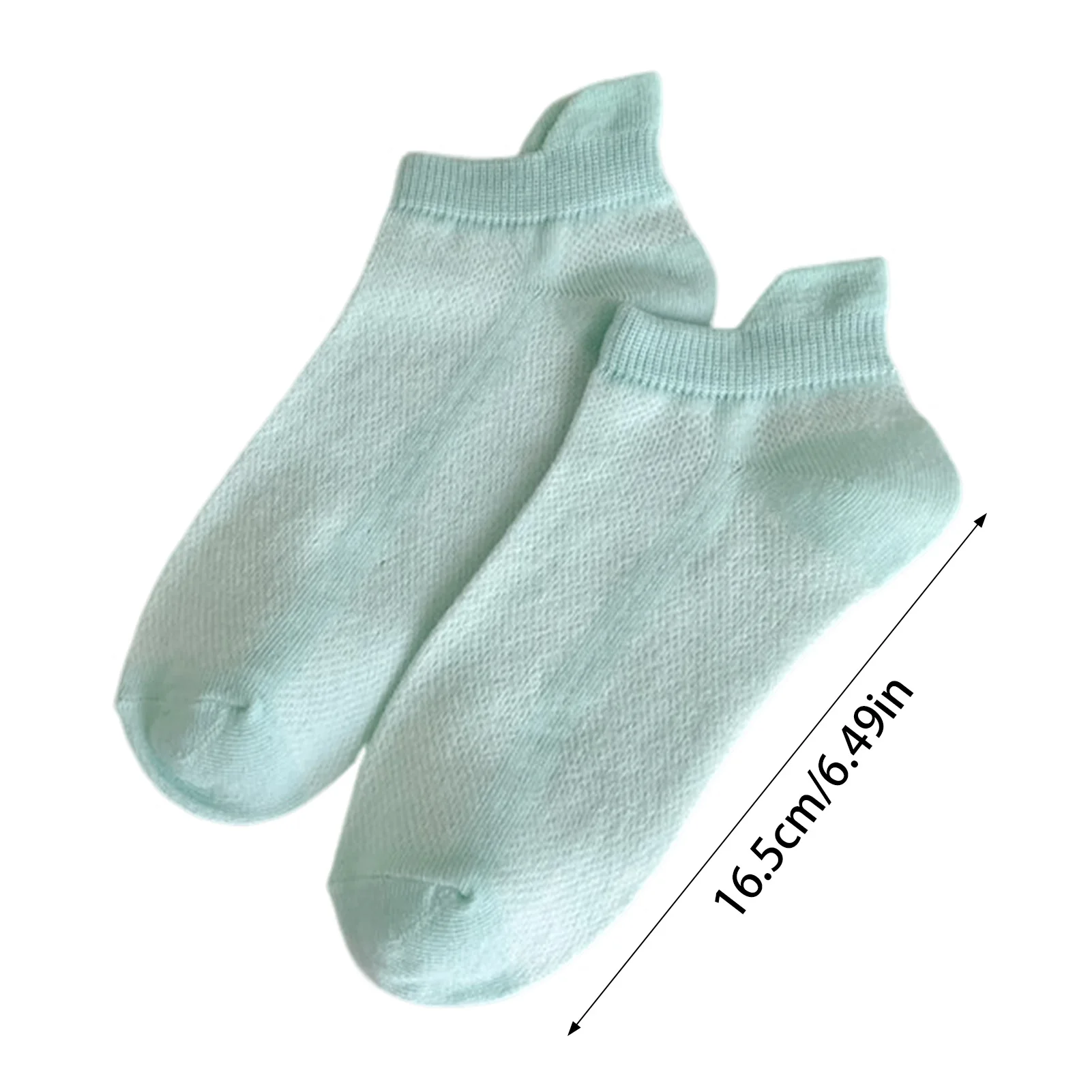 تنفس غير مرئية شبكة قارب الجوارب للنساء المضادة للانزلاق الكاحل الجوارب الصيف رقيقة خفيفة الوزن مريحة الجوارب حجم 35-39