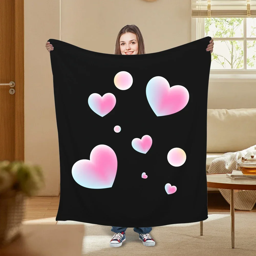 

Winter Kid's 3d Printed Blanket Soft Blanket for Livingroom Bedroom Office Bed Sofa Cover Blanket for Children Birthday Gift