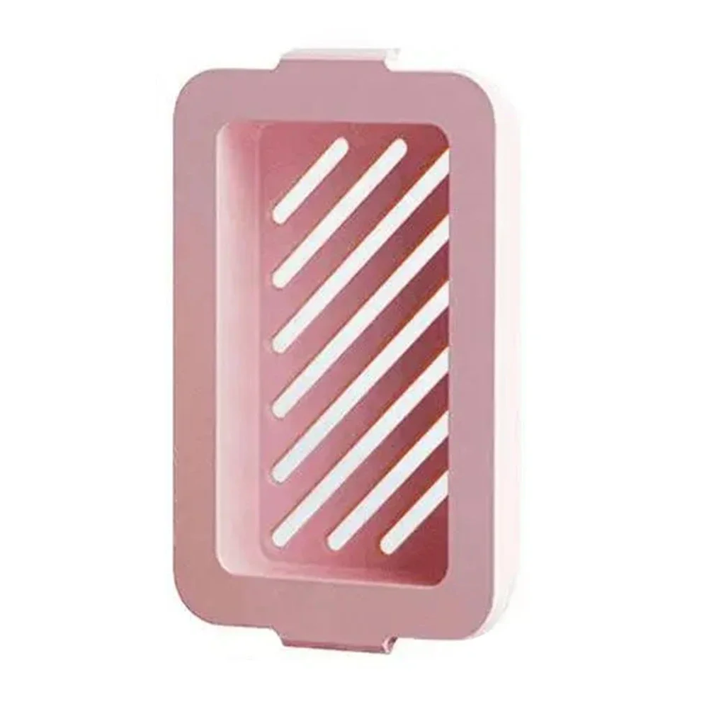 Hand Operation Foaming Box Bathroom Organization 15.5*9.3*2cm Compact Soap Storage Solution Laundry Room Accessory