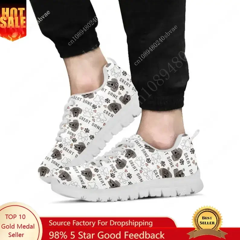 

Great Dane Shoes Lightweight Mens Womens Teenager Sneakers Sports Shoes Tennis Casual Custom Made Sneakers