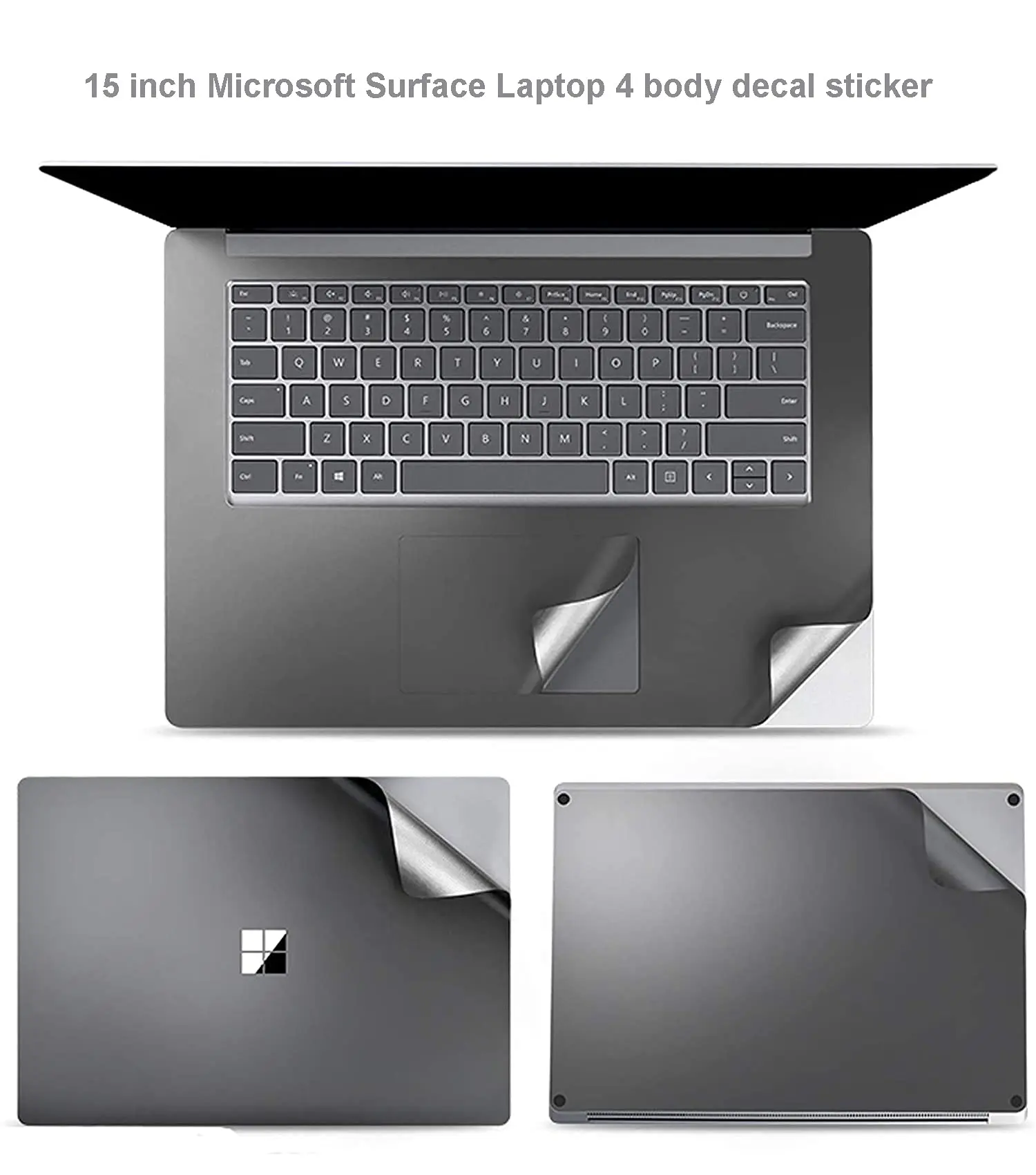 Pre-Cut Laptop Vinyl Sticker Skin Film Protector Accessories For Microsoft Surface Laptop 7 6 5 4 3 2 13.5 15 inch Go 3 2 1 12.4