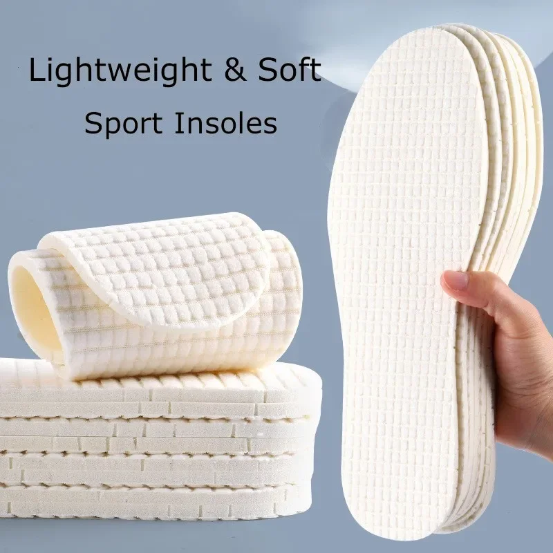 

Новинка 2025 года, латексные стельки для ног, мягкие удобные спортивные амортизирующие стельки для бега, дезодорирующие стельки для обуви, мужские и женские подушечки для подошвы обуви