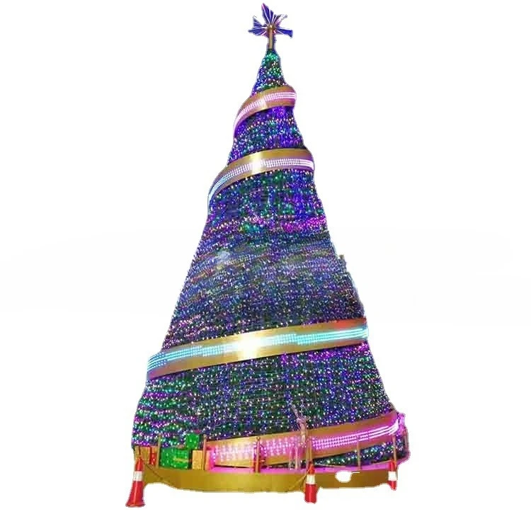 

Shopping malls, supermarkets, hotels, decoration, large, Christmas tree, frame LED dimmer