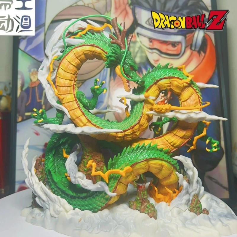 

22 см, драконий жемчуг Z Shenron And Son Goku, аниме фигурки Dbz, статуэтка из ПВХ, декоративное украшение, подарок