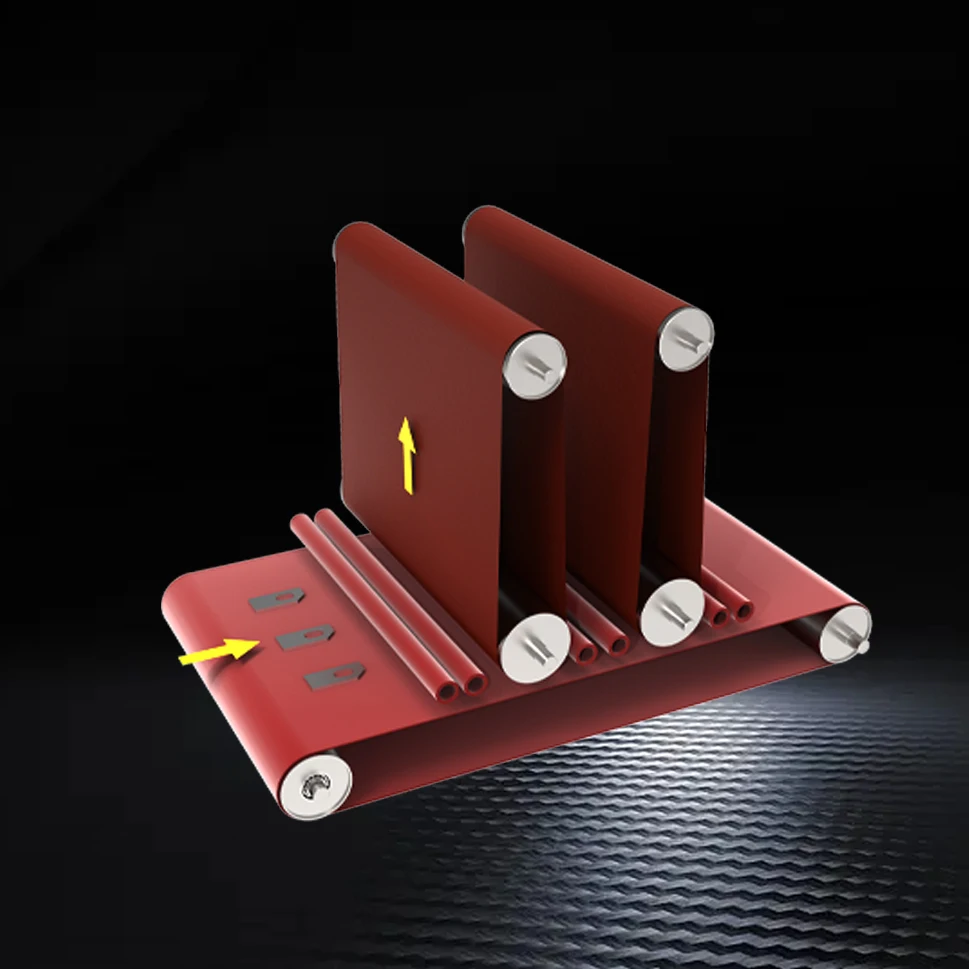 Ejon YZ400 New Arrival Sheet Metal Parts Polishing Machine Deburring Slag Removal Machine Belt Sander Machine For Metal